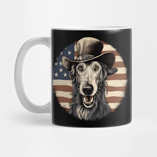 Patriotic Scottish Deerhound Mug